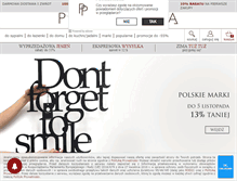 Tablet Screenshot of podpierzyna.com